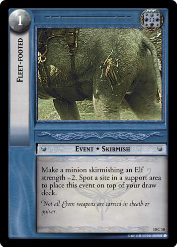 Fleet-footed